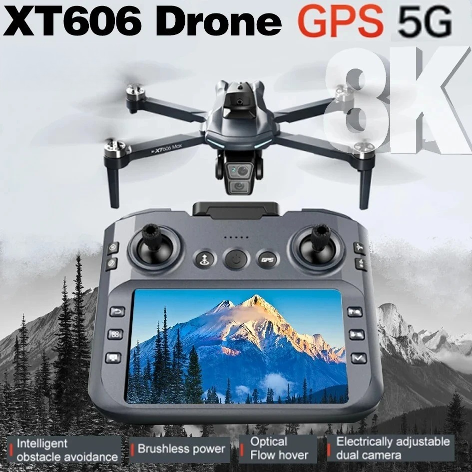 Drone E88Pro Rc 4K - طائرة بدون طيار XT606 الأصلية الاحترافية
