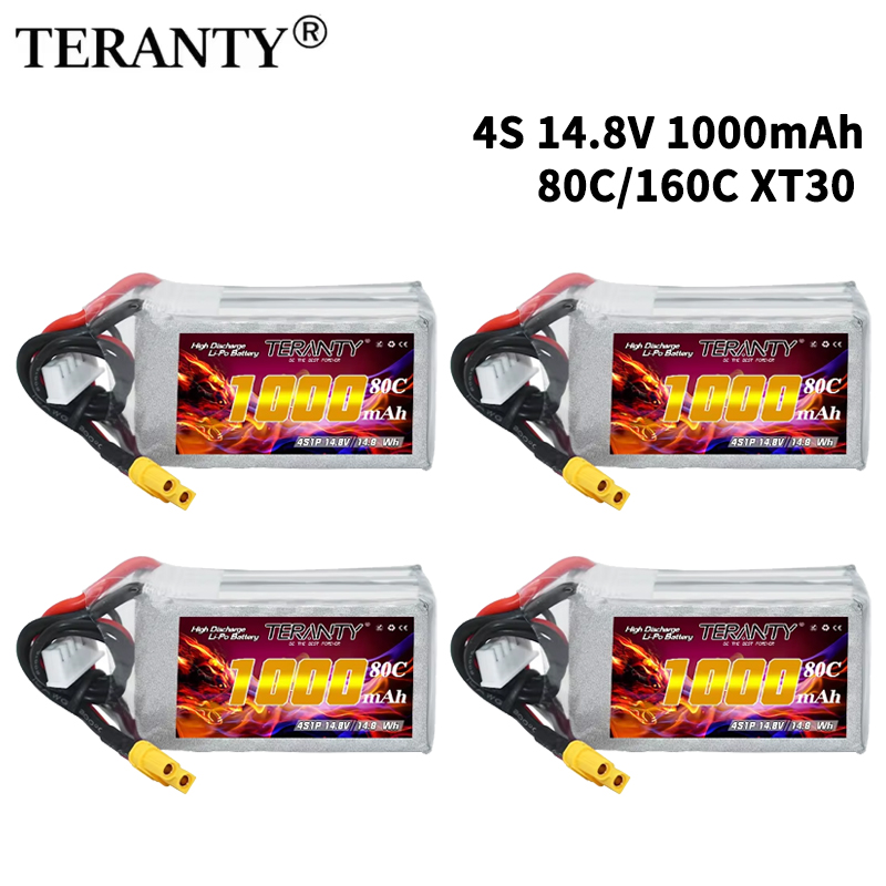 Nano Quad Fpv - بطارية ليثيوم بوليمر TERANTY 4S بسعة