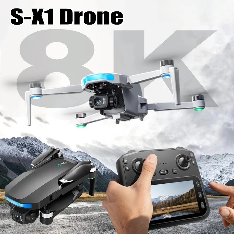 Drone E88Pro Rc 4K - طائرة بدون طيار S-X1 الأصلية بدقة