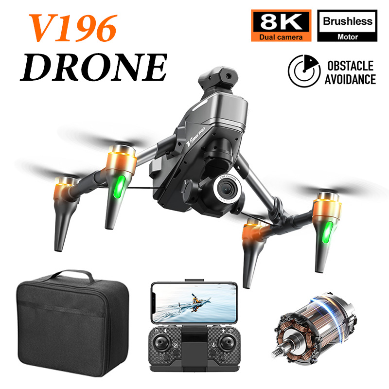 Drone V196 Rc - V196 سبيكة برو ماكس الطائرة بدون