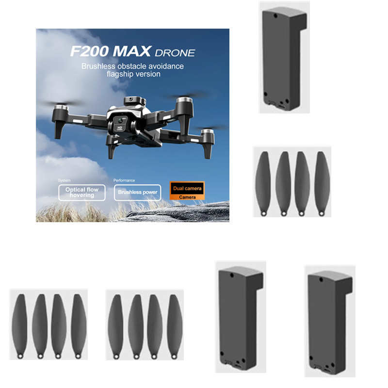 Drone V196 Rc - بطارية طائرة بدون طيار F200، قطع