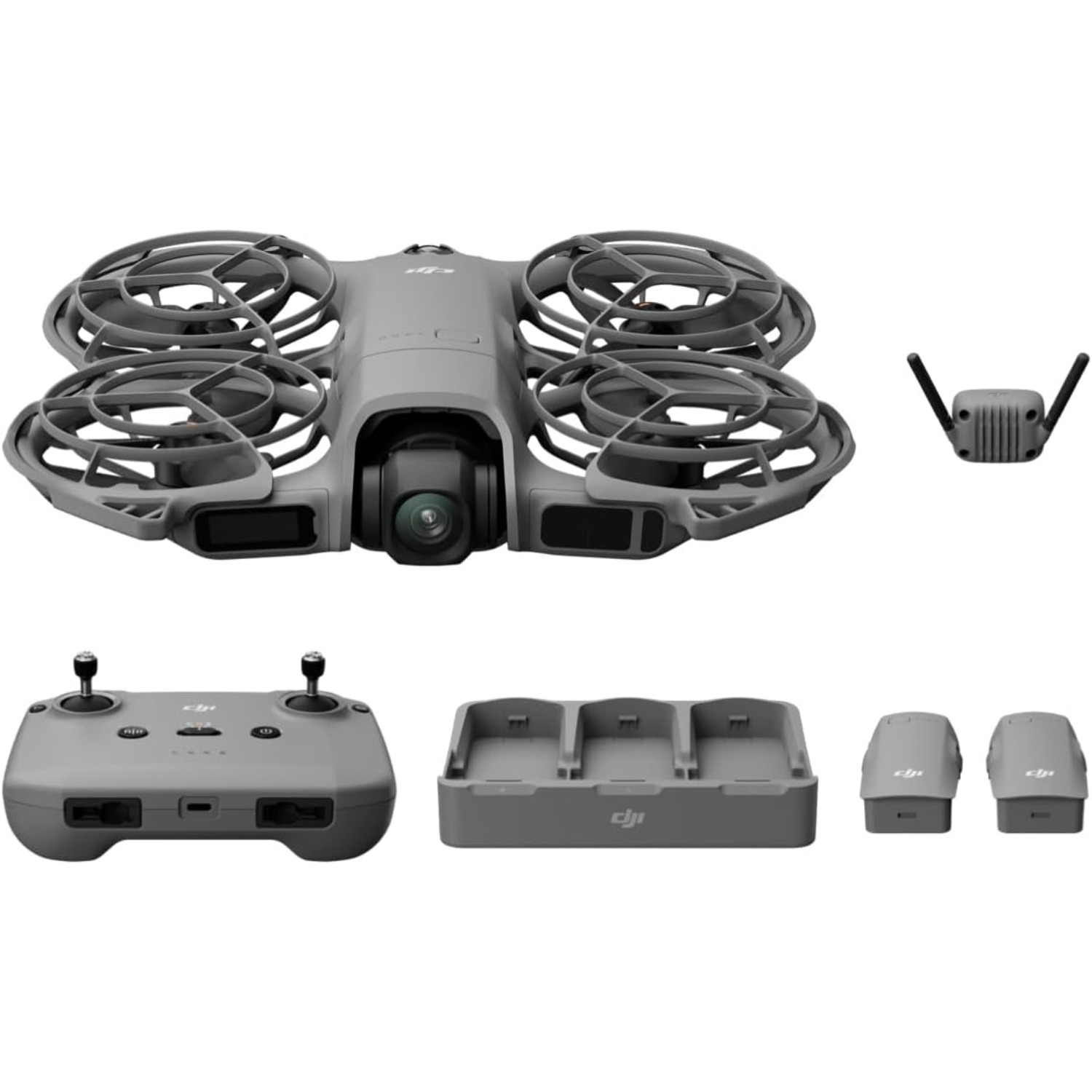 Drone Rc N3 3 Batteries - طائرة DJI Neo 2 Fly More