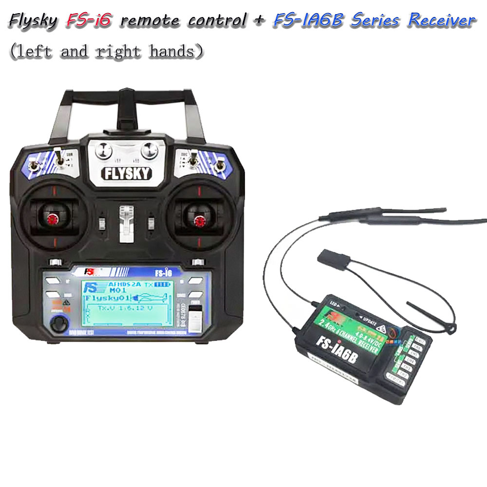 Drone Rc Transmitter And Receiver - نظام راديو FS-i6 6CH 2.4GHz AFHDS