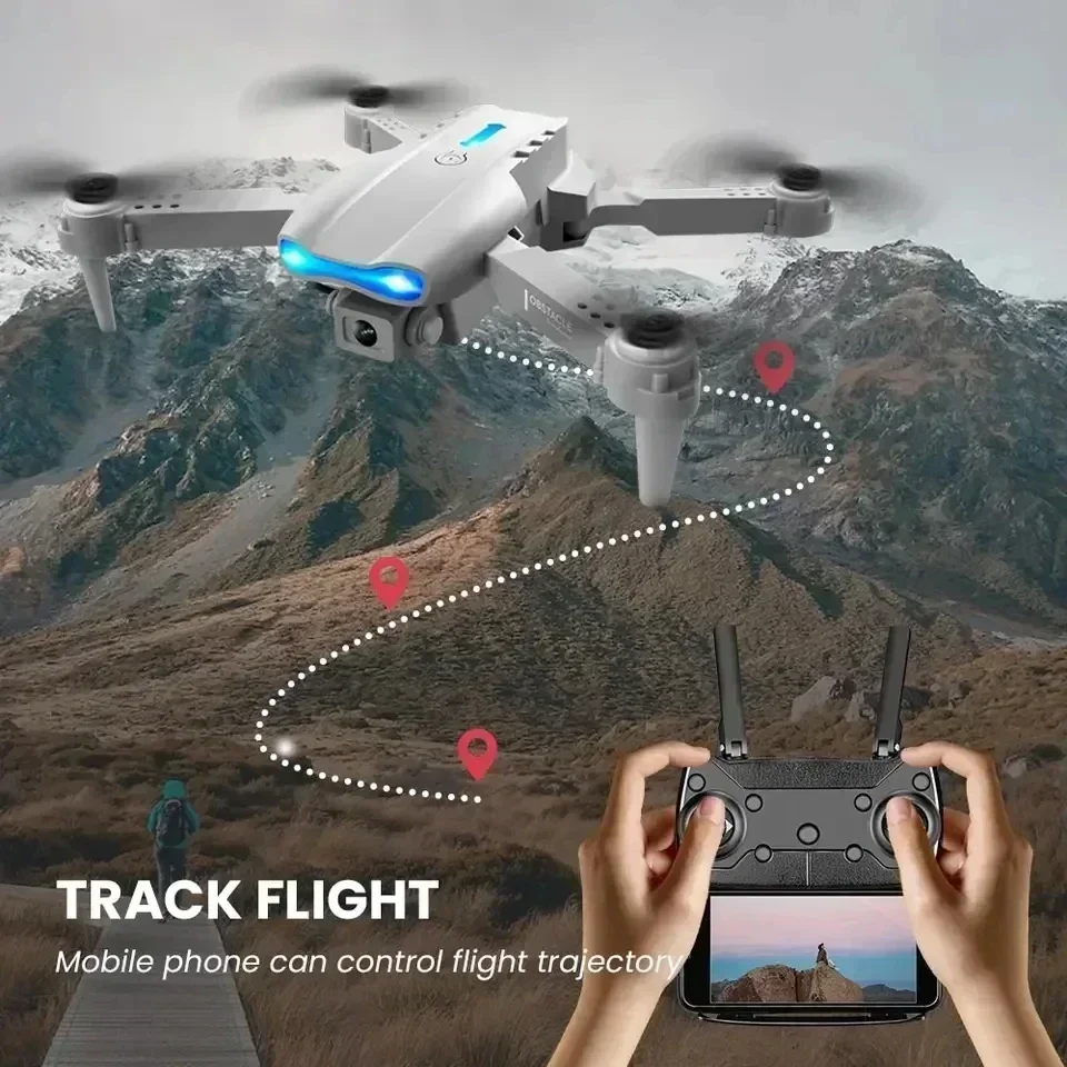 طائرة بدون طيار E99Pro RC جديد - مراجعة Drone E88Pro Rc 4K وسعره