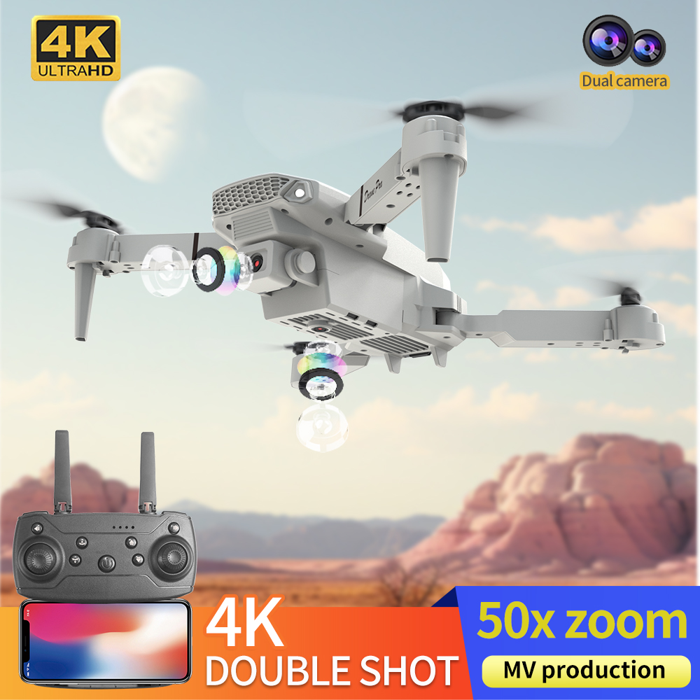 طائرة بدون طيار E88 احترافية ج - مراجعة Drone E88 Rc Quadcopter وسعره