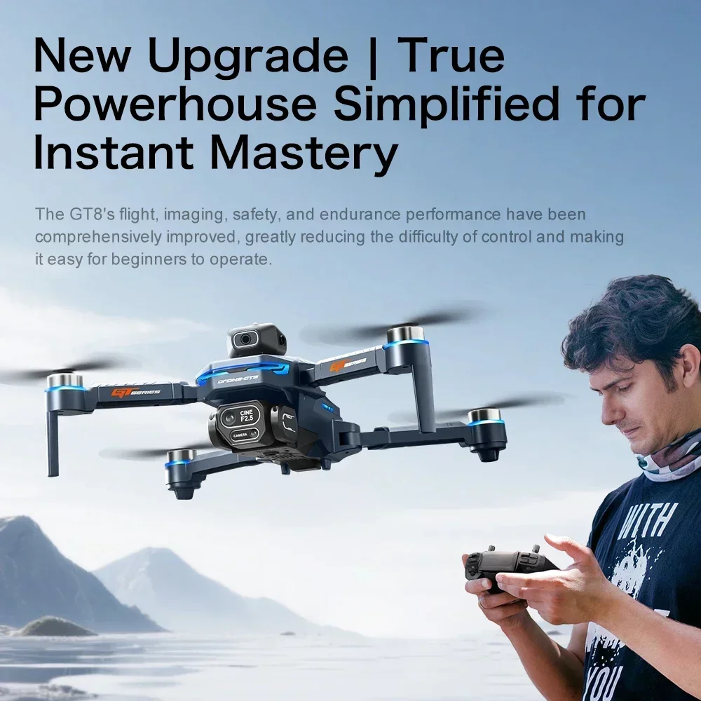 الطائرة بدون طيار 4K HD GT8 كا - مراجعة Drone E88Pro Rc 4K وسعره