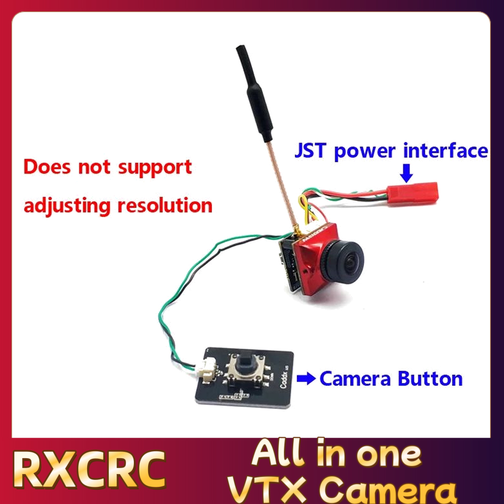 كاميرا RXCRC 5.8G وحدة إرسال 4 - مراجعة Caddx Fpv Camera وسعره