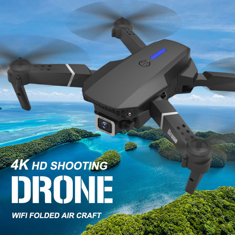 E88pro الطائرة بدون طيار المهن - مراجعة Drone E88Pro Rc 4K وسعره