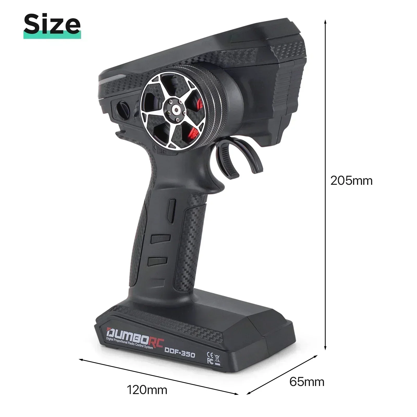DUMBORC DDF-350 10CH RC تحكم ع - مراجعة Joystick Rc Drone وسعره