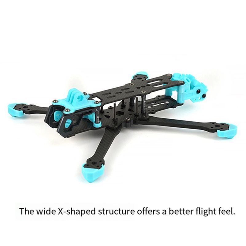 طقم إطار كربوني حقيقي من نوع X - مراجعة Drone Rc Kit وسعره