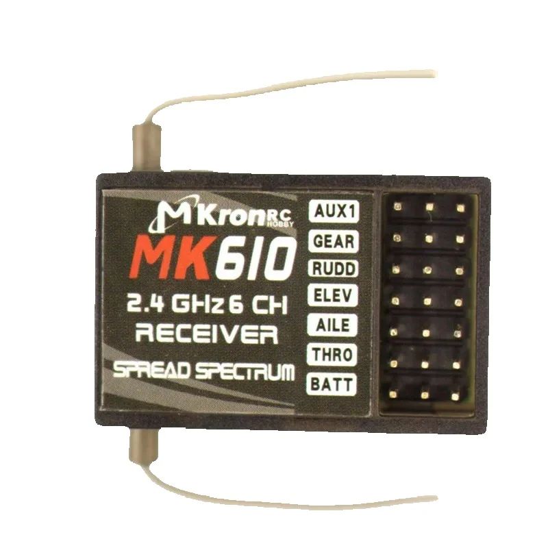 DSM2 MK610 AR6100 2.4G 6CH RC  - مراجعة Drone Rc Transmitter And Receiver وسعره