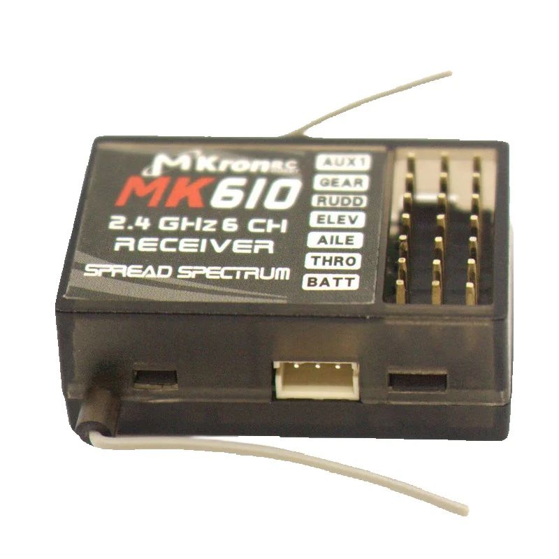 DSM2 MK610 AR6100 2.4G 6CH RC  - مراجعة Drone Rc Transmitter And Receiver وسعره
