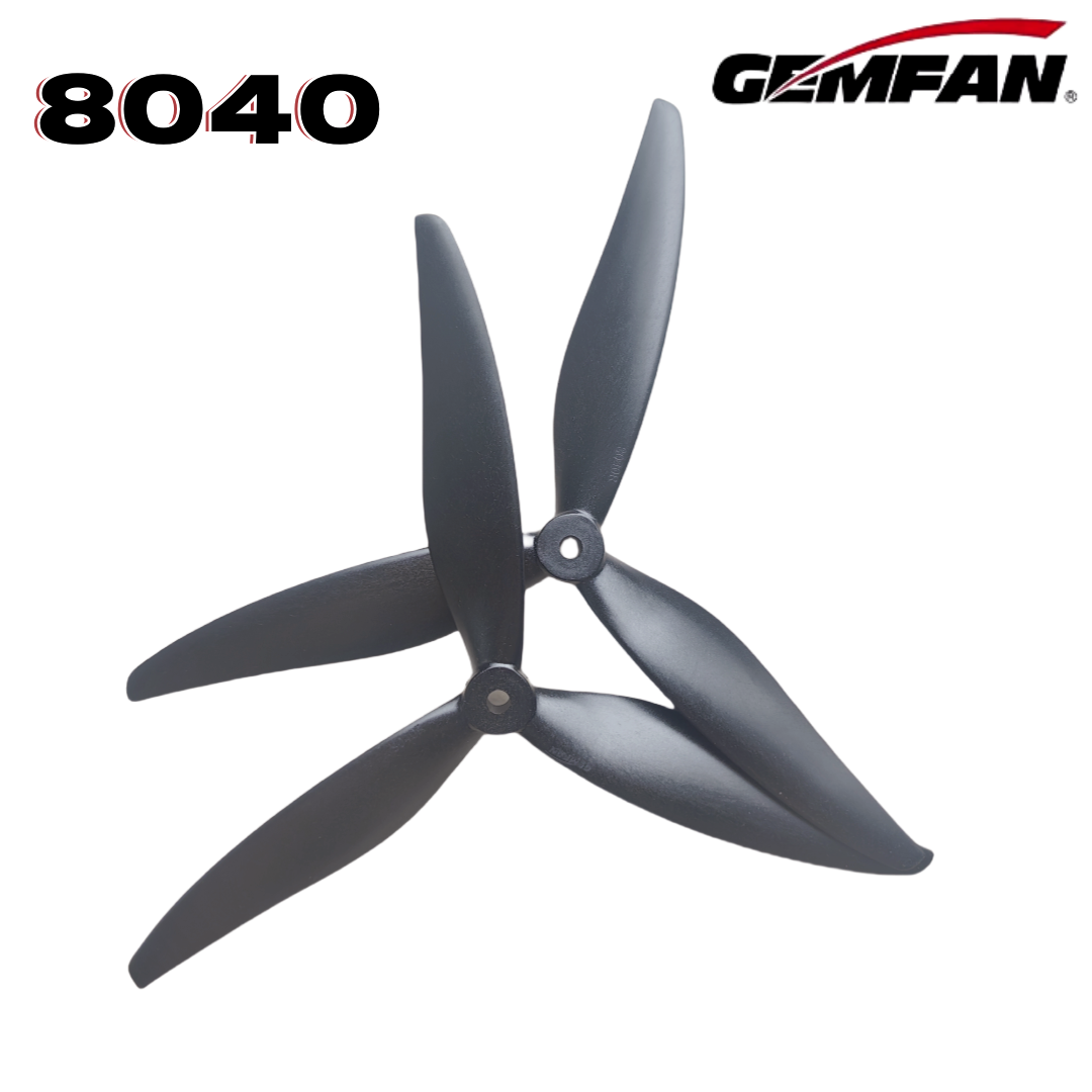 Gemfan 8040 8X4X3 3-blade 8 بو - مراجعة Drone Rc2 وسعره