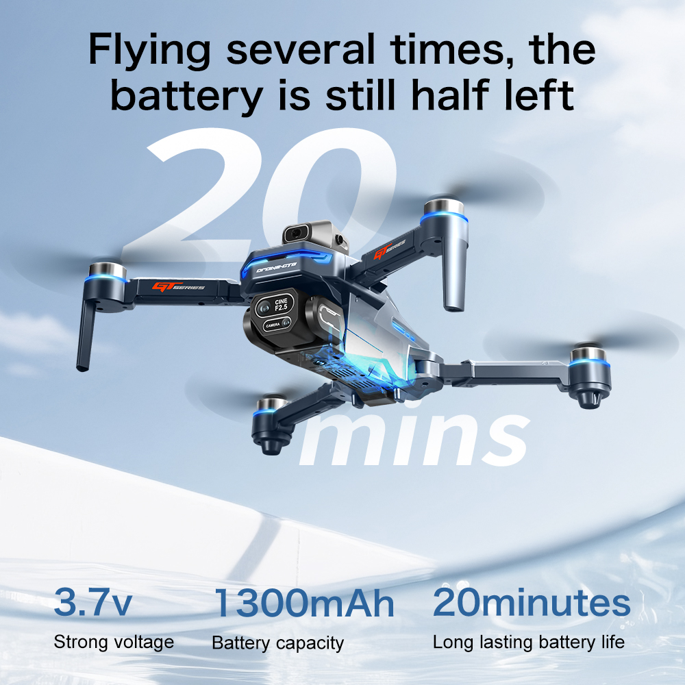 طائرة بدون طيار GT8 8K الأصلية - مراجعة Drone Gt8 Rc وسعره