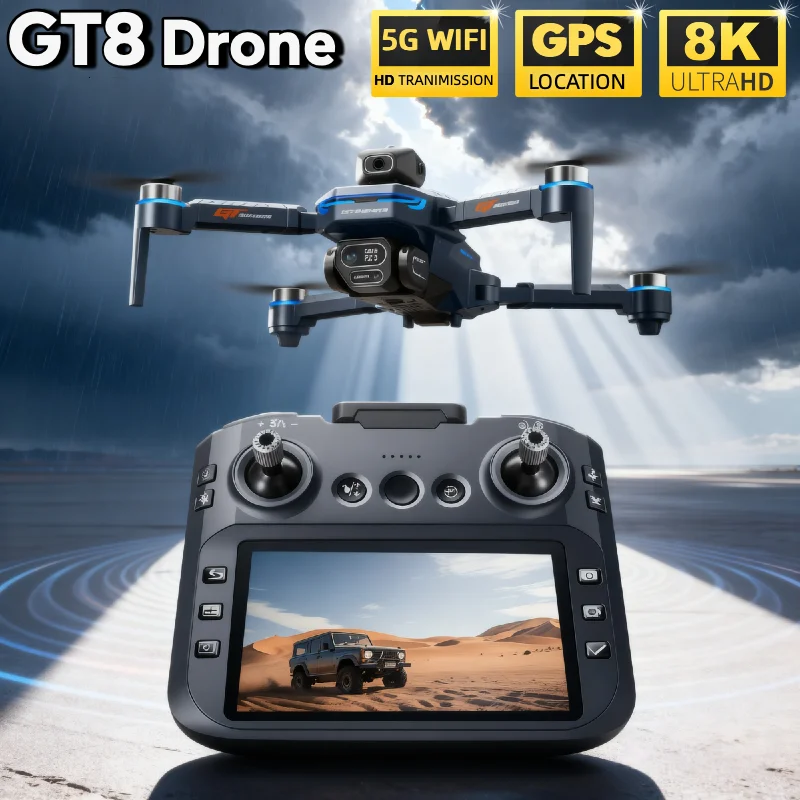 حار ل LSRC GT8 الطائرة بدون طي - مراجعة Drone Gt8 Rc وسعره