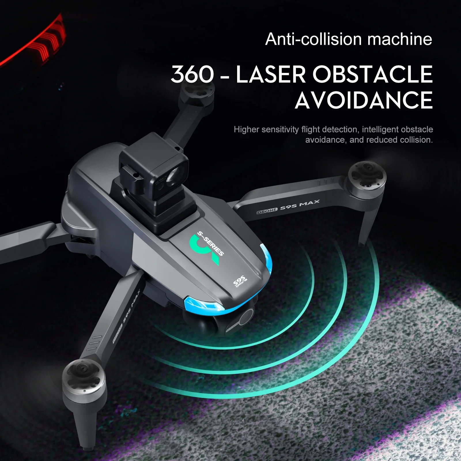 جديد S9S ماكس طائرة صغيرة بدون - مراجعة Nano Quad Fpv وسعره