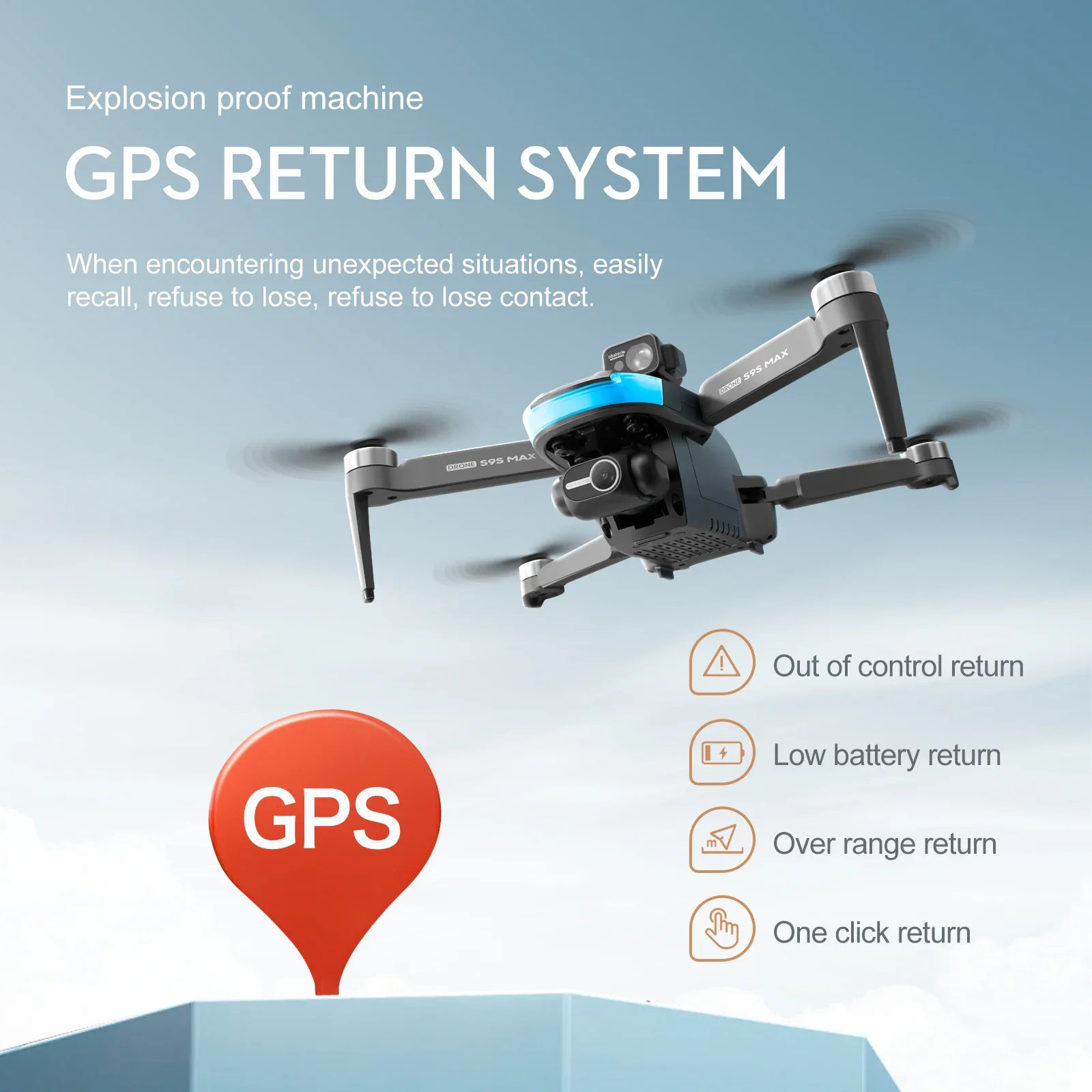 جديد S9S ماكس طائرة صغيرة بدون - مراجعة Nano Quad Fpv وسعره