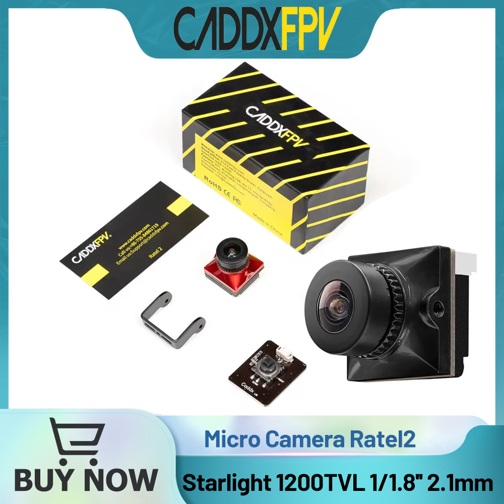 كاميرا CADDX Micro FPV Ratel 2 - مراجعة Fpv Drone Camera وسعره