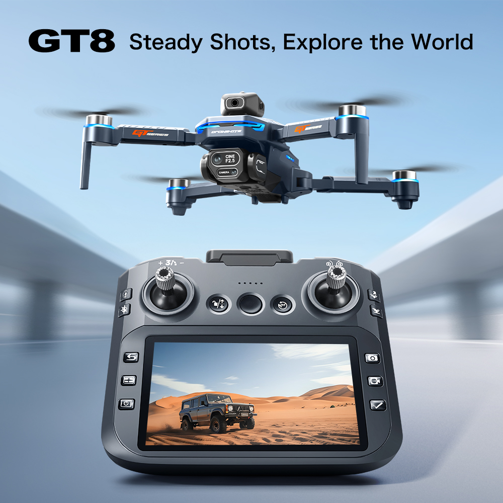 طائرة بدون طيار GT8 ماكس قابلة - مراجعة Drone Rc S156 وسعره