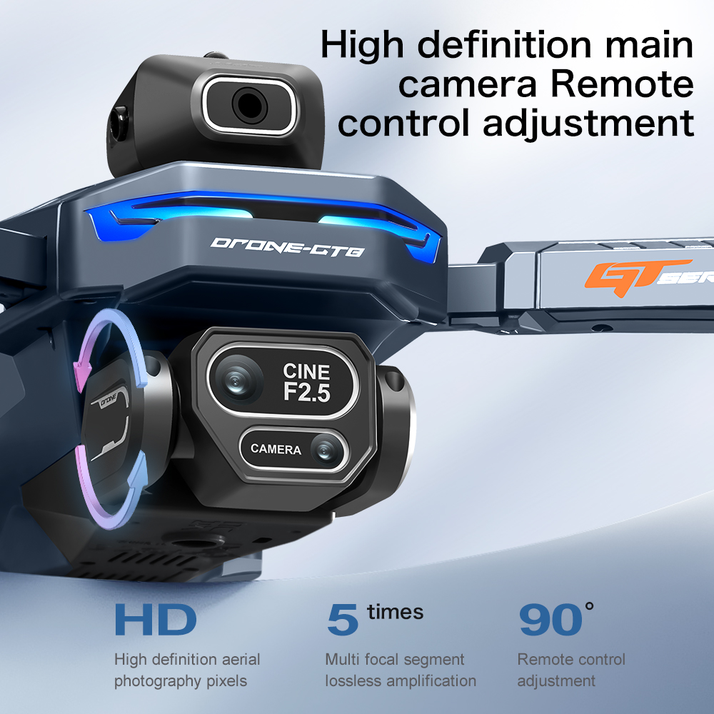 طائرة بدون طيار GT8 HD الجديدة - مراجعة Nano Quad Fpv وسعره