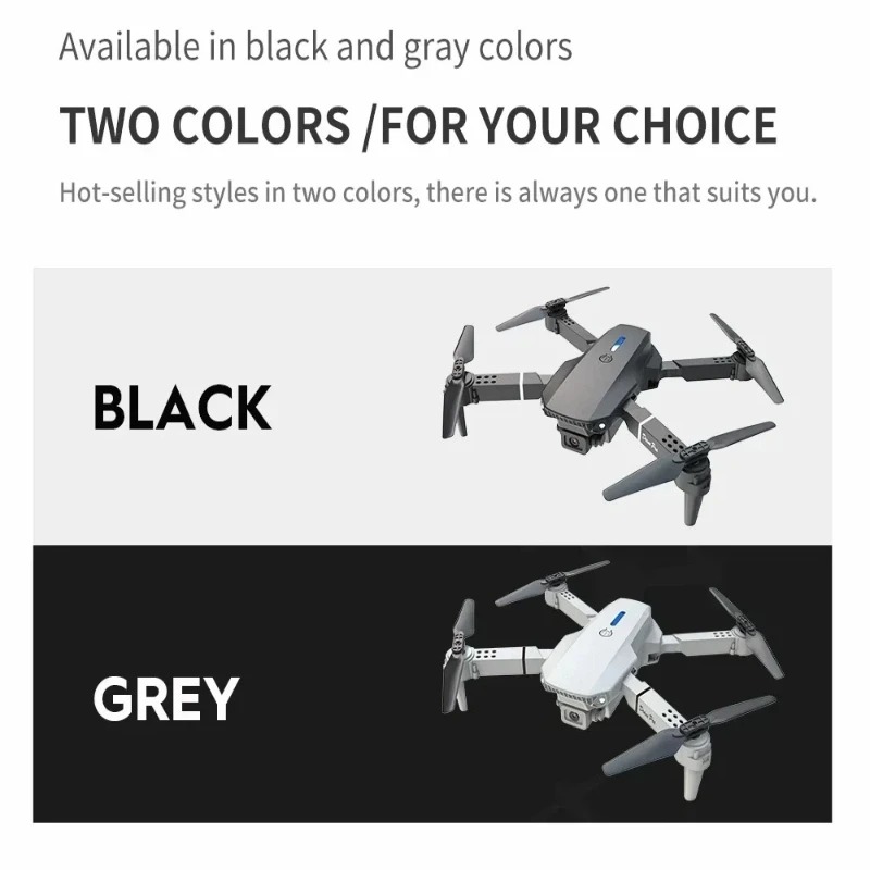 طائرة بدون طيار صغيرة E88 بكام - مراجعة Drone E88 Rc Quadcopter وسعره