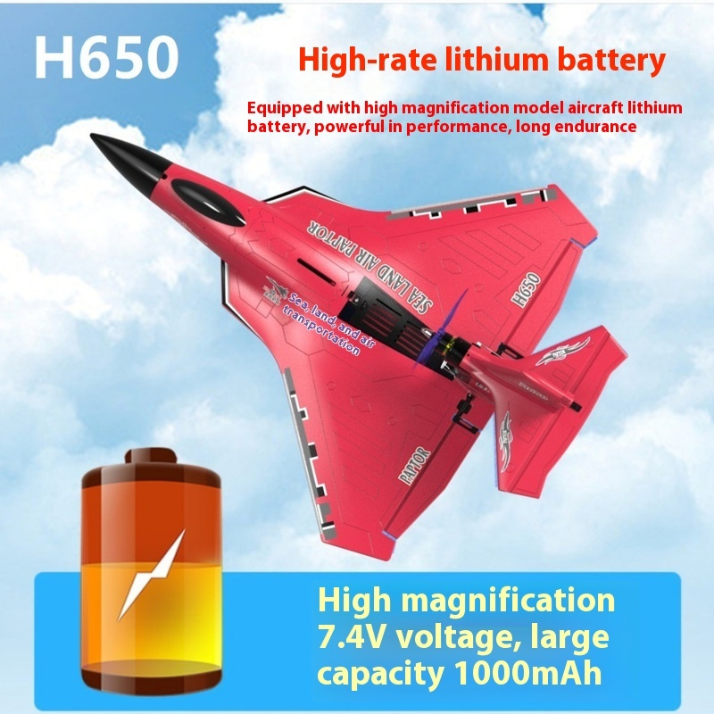 طائرة H650 كبيرة الحجم مقاومة  - مراجعة Rc Wing Glider وسعره