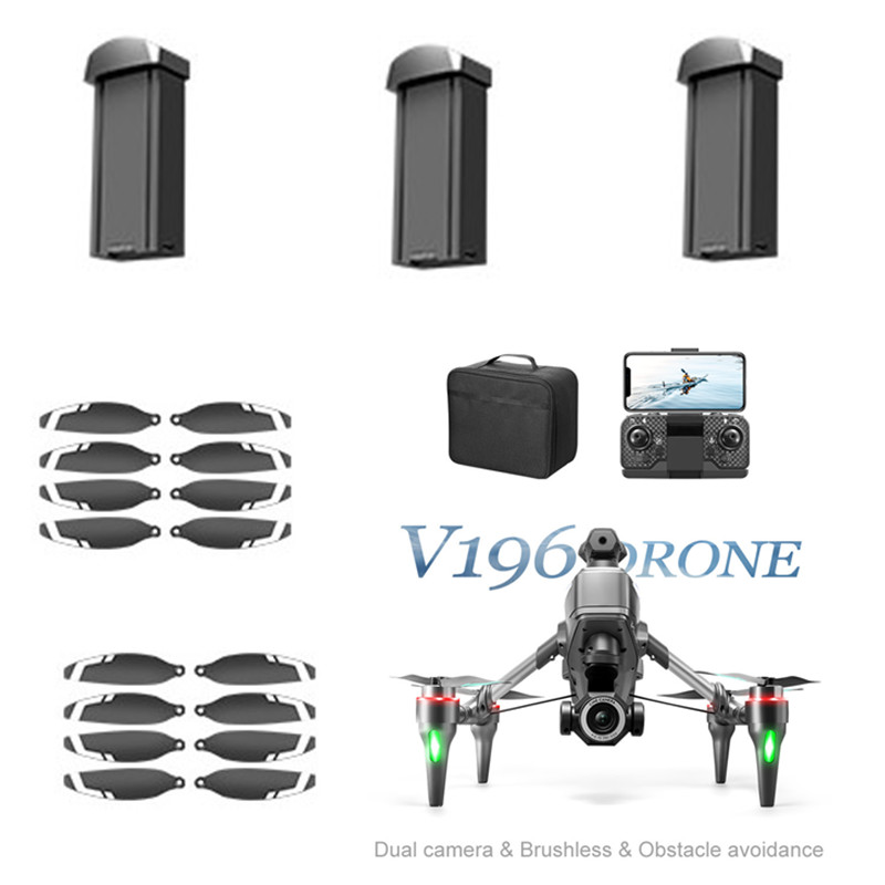 بطارية طائرة بدون طيار V196 PR - مراجعة Drone V196 Rc وسعره