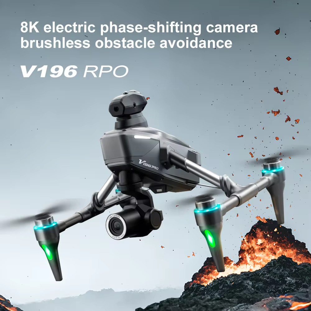 بطارية طائرة بدون طيار V196 PR - مراجعة Drone V196 Rc وسعره