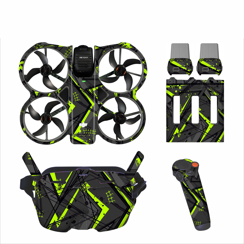 ملصقات لطائرة DJI Avata 360 بد - مراجعة Drone Rc N3 3 Batteries وسعره