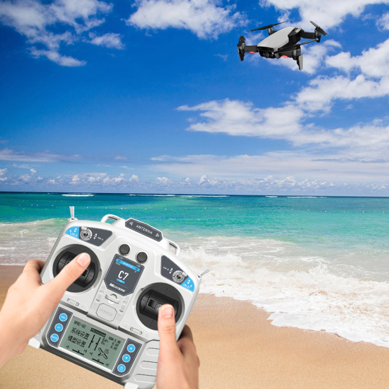 وحدة تحكم MicroZone MC7 C7 جها - مراجعة Drone Rc Transmitter And Receiver وسعره