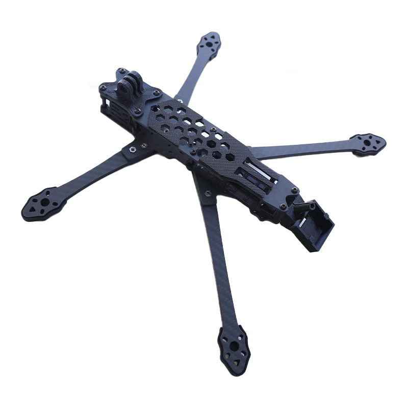 HSKRC AK DC 7 بوصة ألياف الكرب - مراجعة Drone Rc Kit وسعره