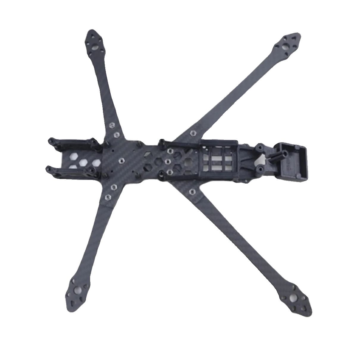 HSKRC AK DC 7 بوصة ألياف الكرب - مراجعة Drone Rc Kit وسعره