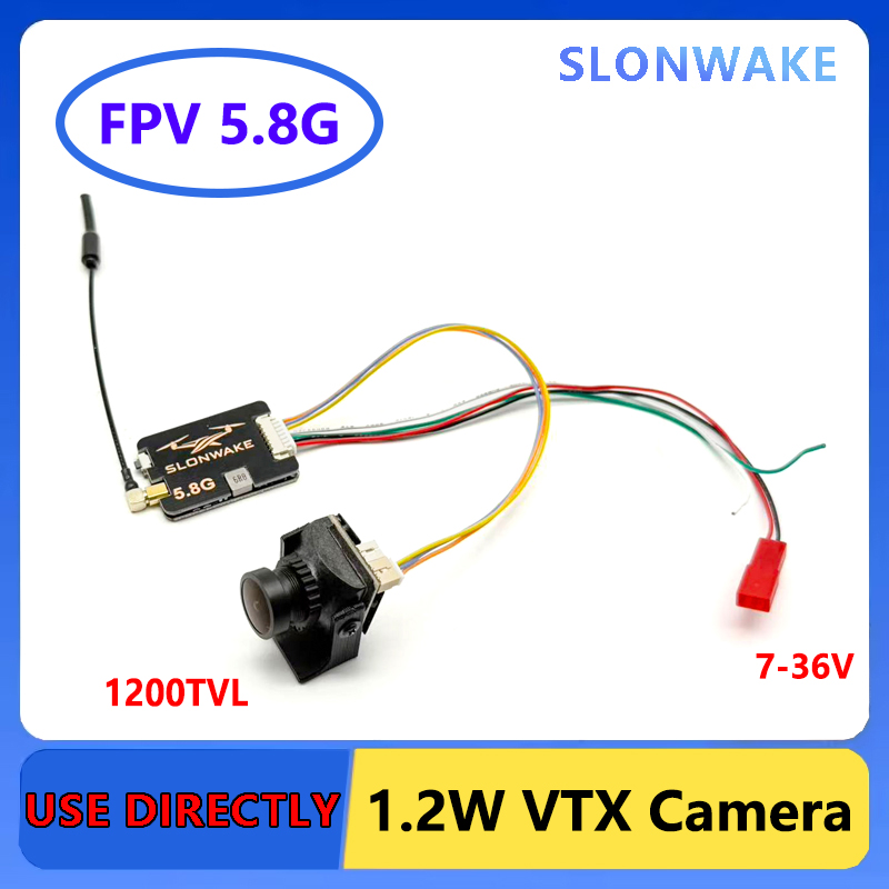 جهاز إرسال SLONWAKE 5.8G طويل  - مراجعة Drone Rc With Camera وسعره