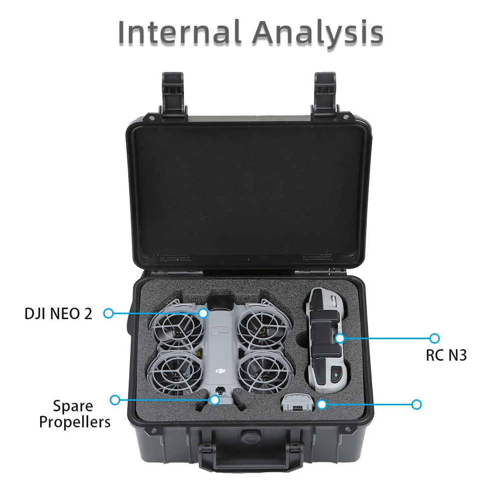 صندوق أمان محمول لـ DJI NEO 2  - مراجعة Drone Neo Rc وسعره