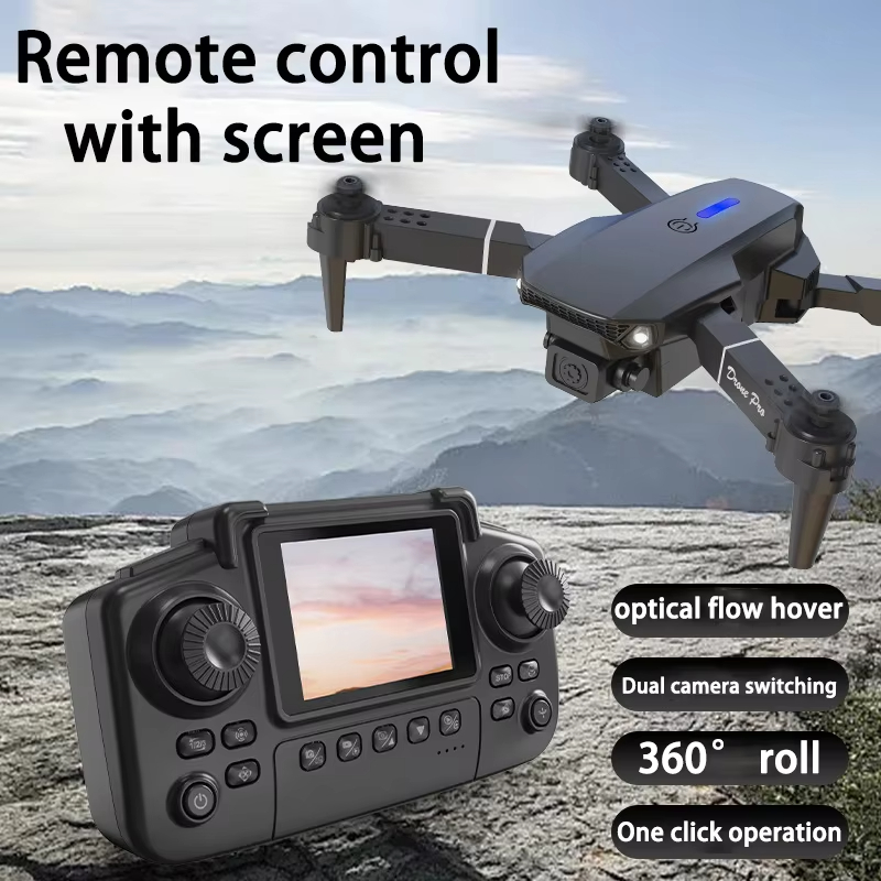 طائرة بدون طيار احترافية 2026  - مراجعة Drone E88 Rc Quadcopter وسعره