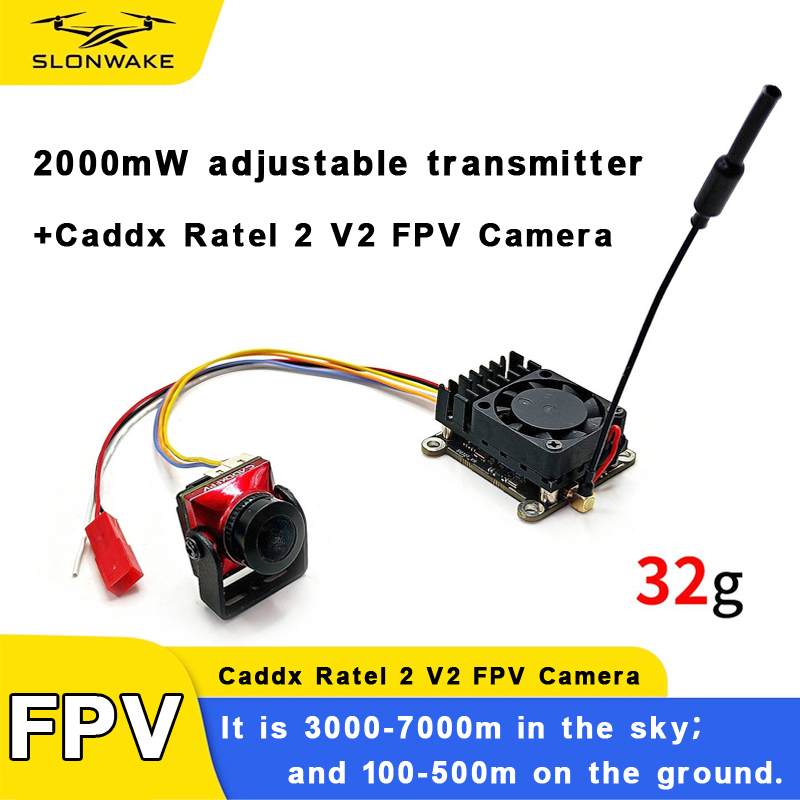 جهاز إرسال لاسلكي FPV بعيد الم - مراجعة Caddx Fpv Camera وسعره