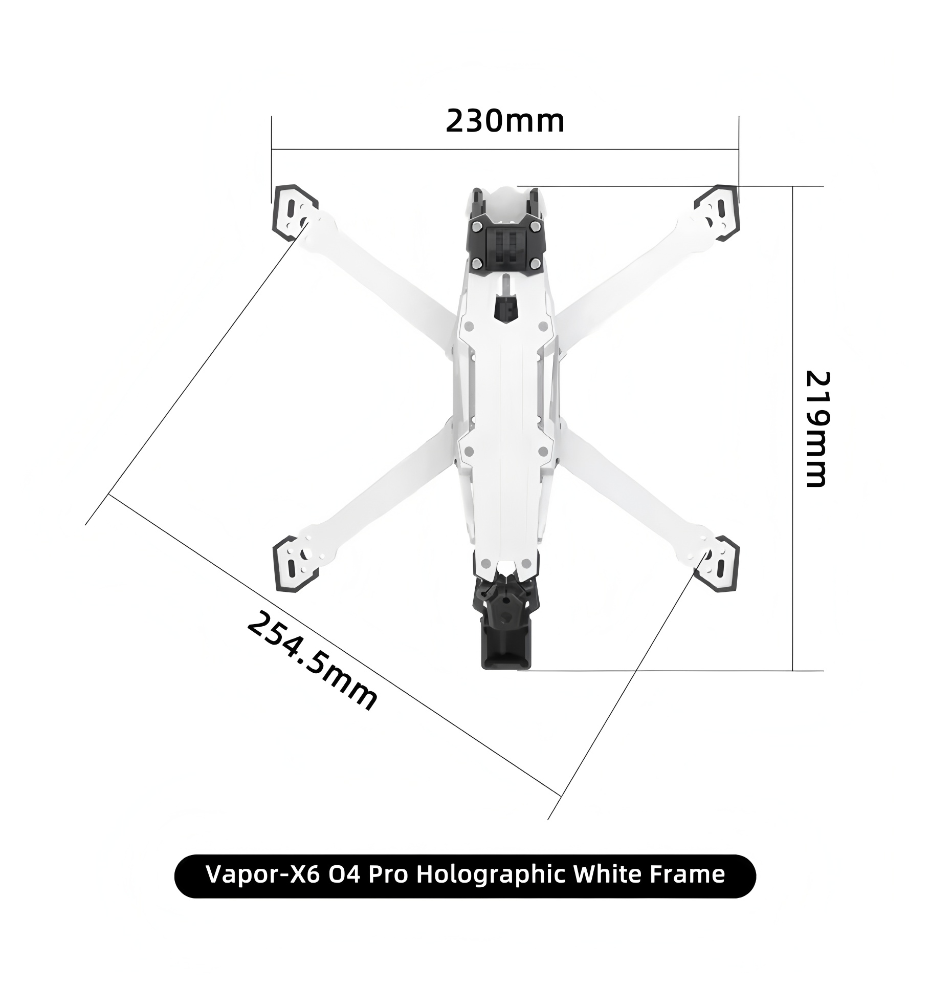 إطار GEPRC Vapor D5/x5/x6 O4 P - مراجعة Drone Rc Accessories وسعره