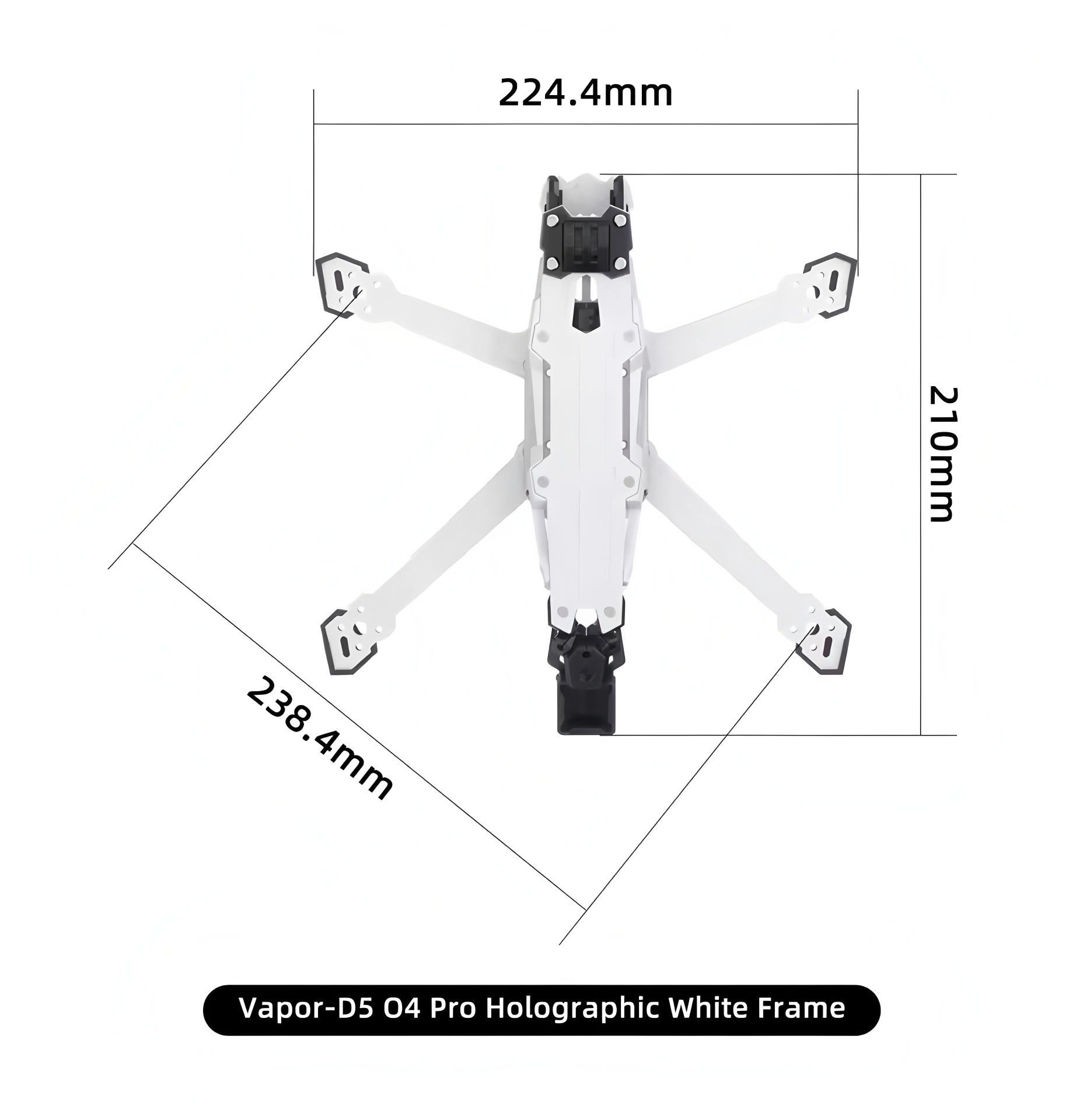 إطار GEPRC Vapor D5/x5/x6 O4 P - مراجعة Drone Rc Accessories وسعره