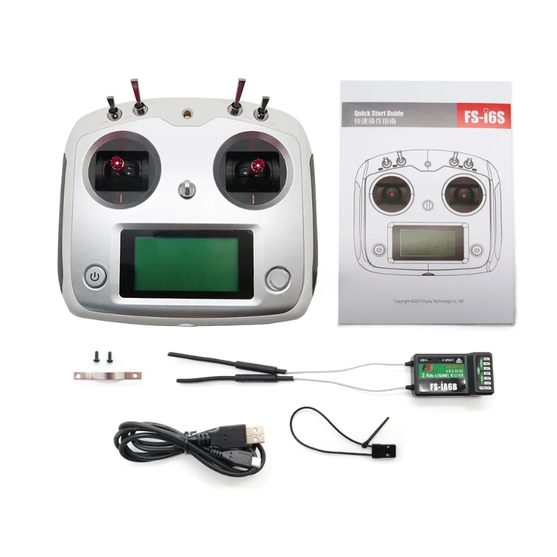FLYSKY FS-i6S i6S 2.4G 10CH AF - مراجعة Joystick Rc Drone وسعره