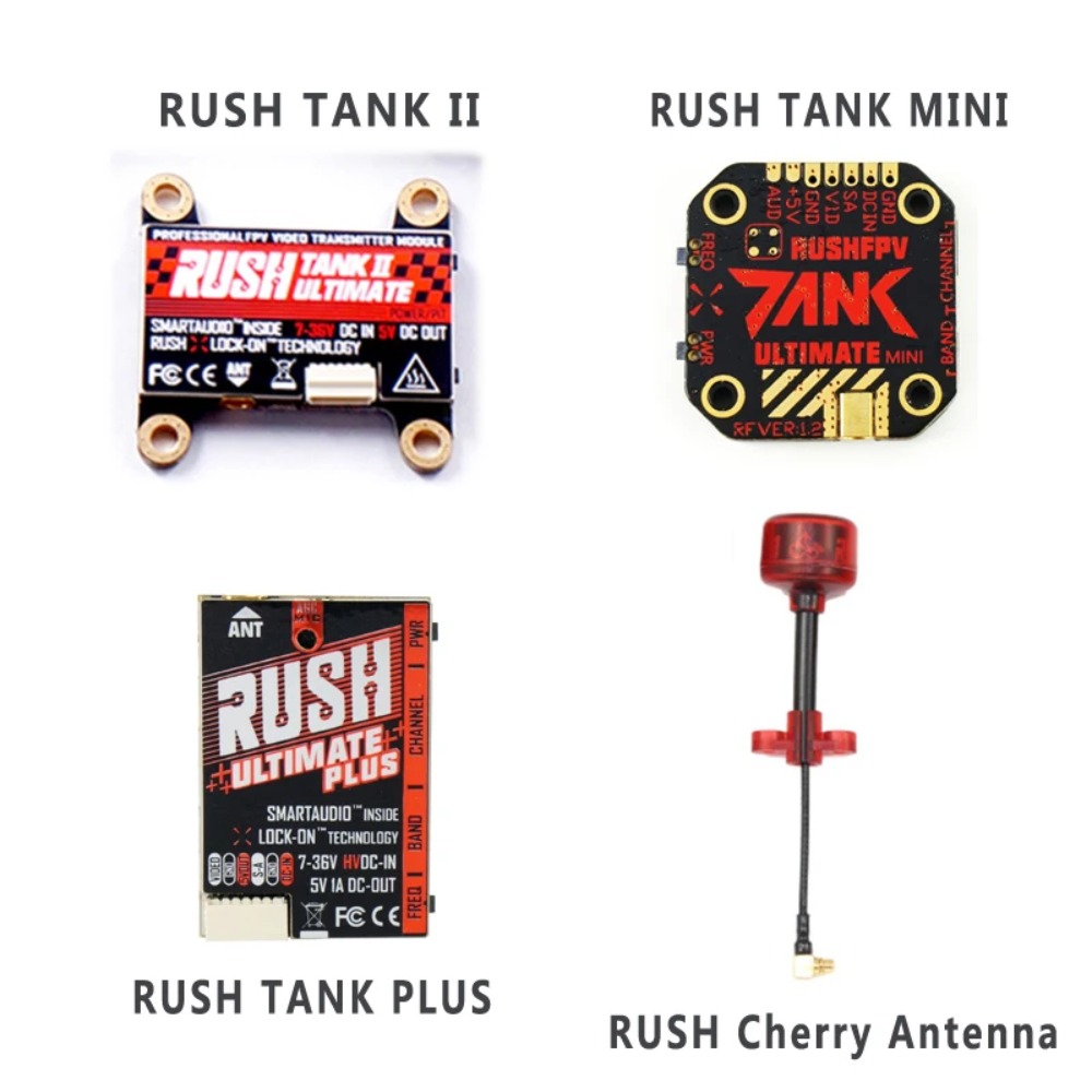 جهاز إرسال الفيديو RUSH TANK U - مراجعة Vtx Video Transmitter وسعره