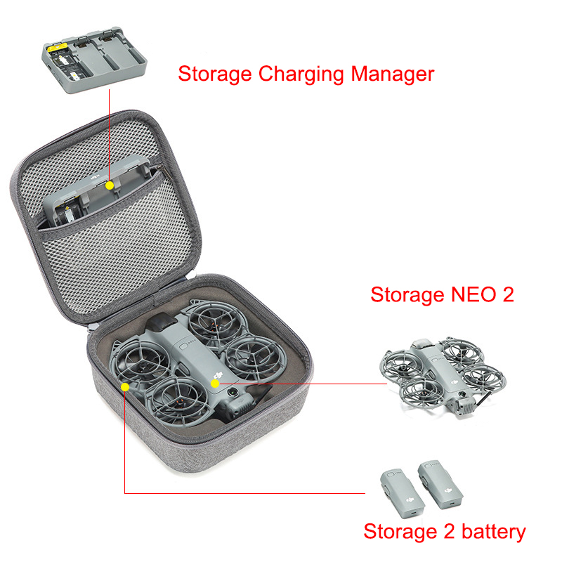 حمل حافظة مضادة للصدمات لـ DJI - مراجعة Drone Neo Rc وسعره