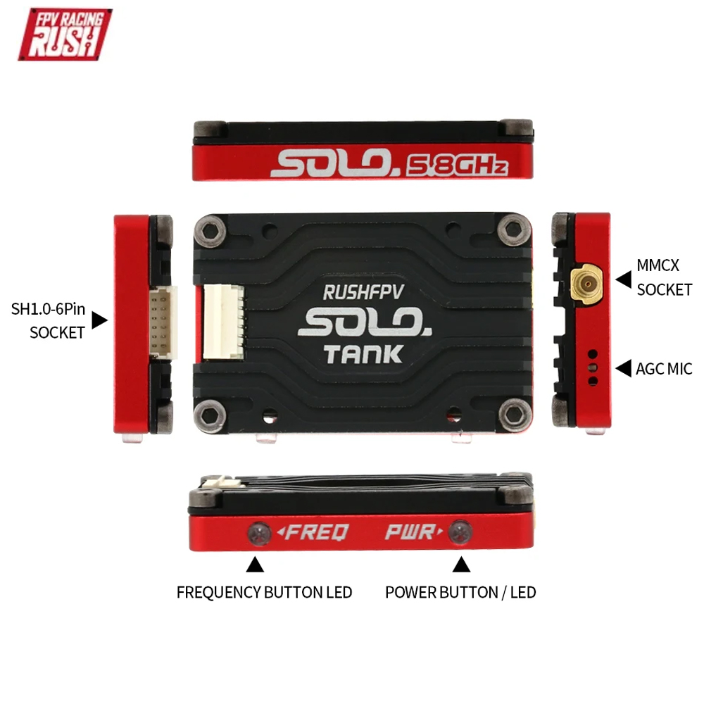 جهاز إرسال فيديو RUSHFPV Tank  - مراجعة Vtx Video Transmitter وسعره