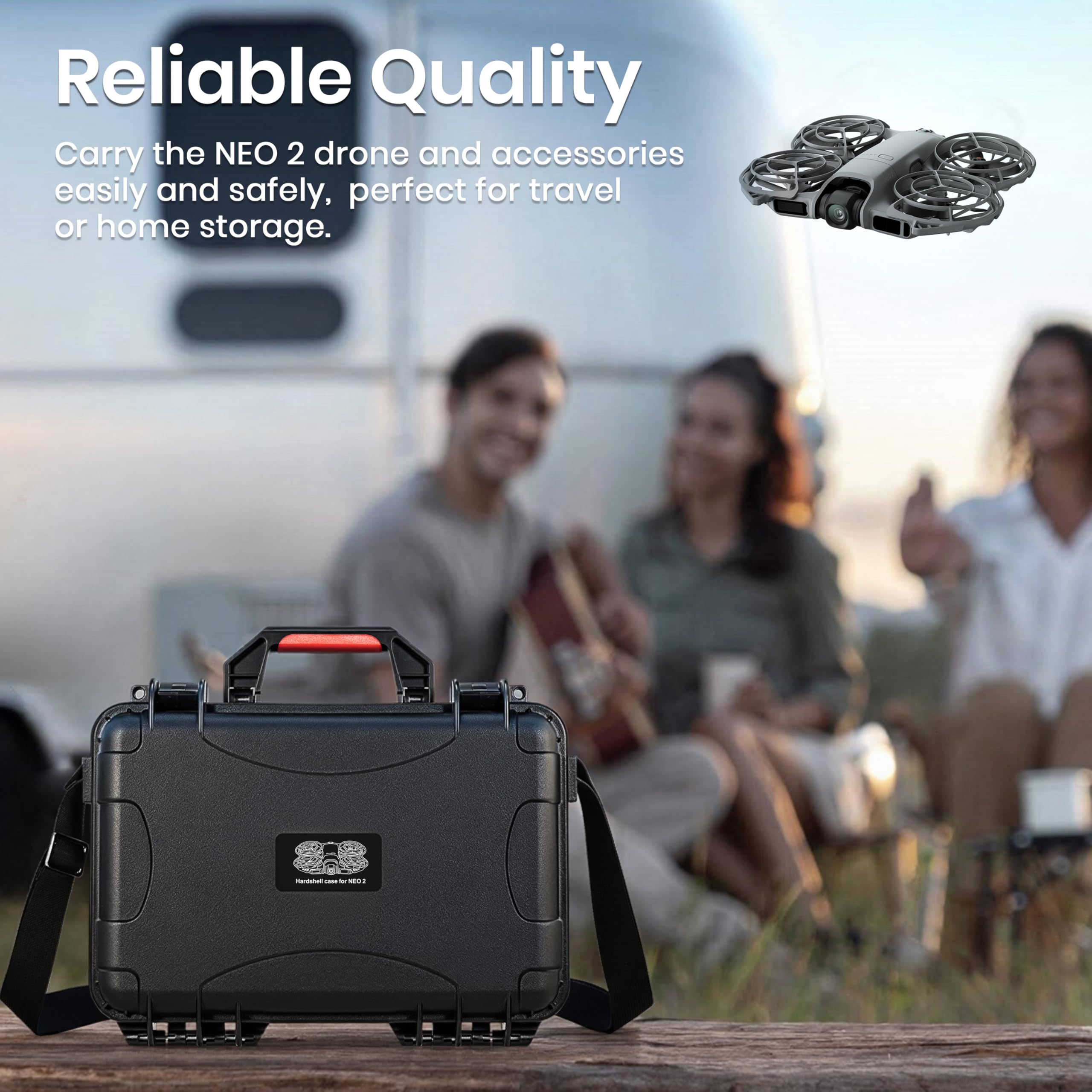 حقيبة حمل صلبة مقاومة للماء من - مراجعة Drone Neo Rc وسعره