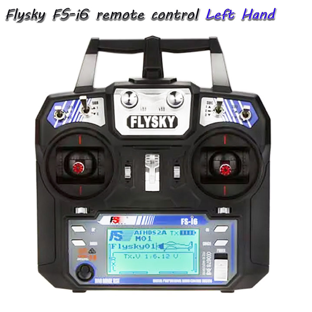 نظام راديو FS-i6 6CH 2.4GHz AF - مراجعة Drone Rc Transmitter And Receiver وسعره