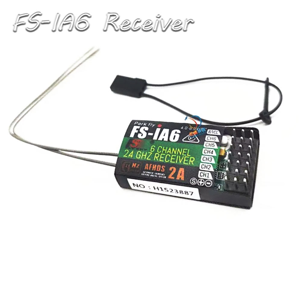 نظام راديو FS-i6 6CH 2.4GHz AF - مراجعة Drone Rc Transmitter And Receiver وسعره